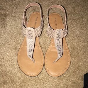 MADDEN GIRL jeweled sandals